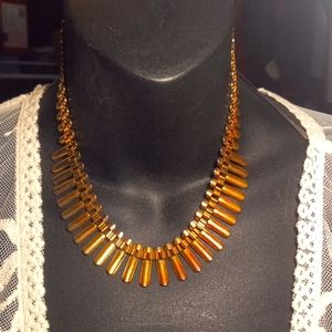 O-13  gold toned Necklace lot